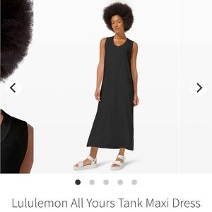 All yours tank maxi dress